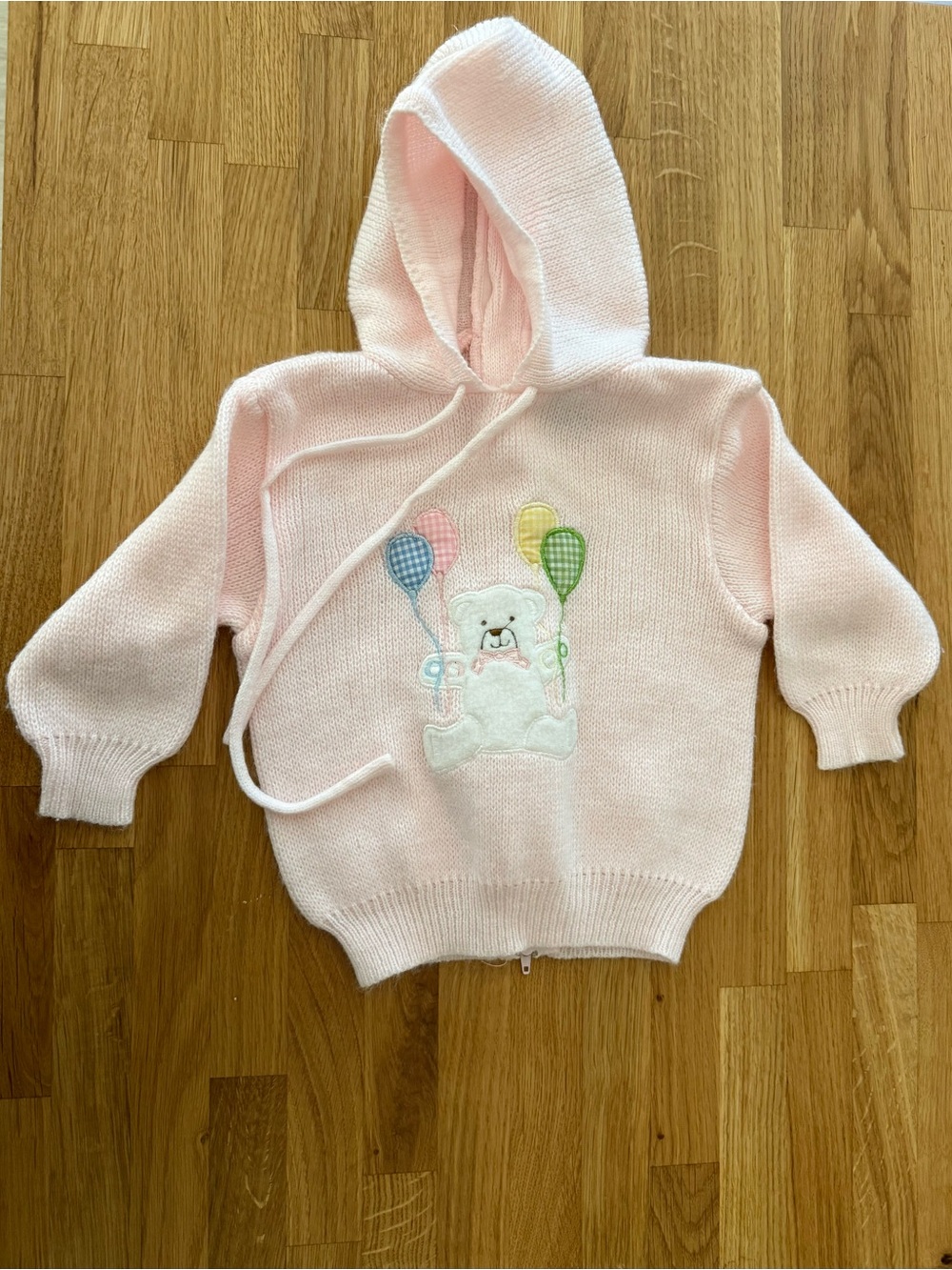 Vintage light pink 18 month sweater